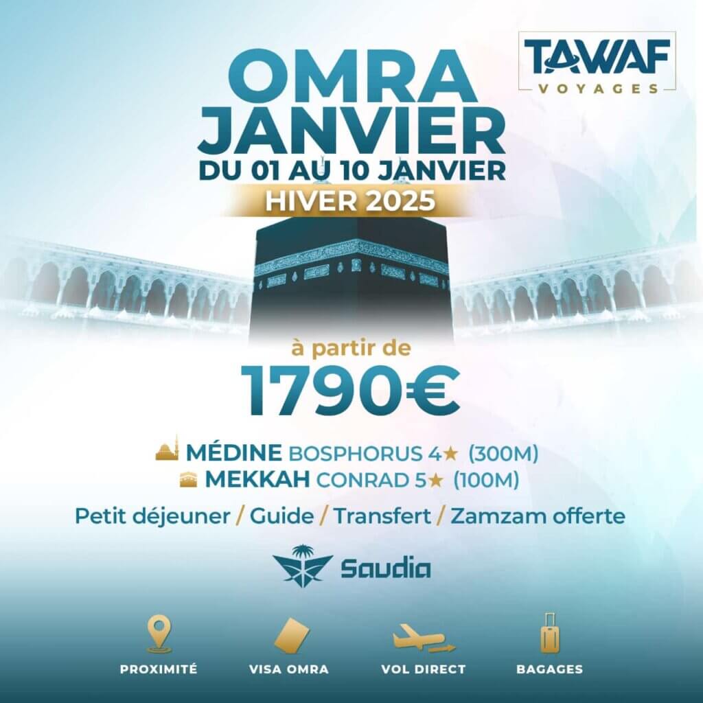 Omra janvier 2025